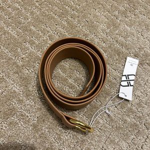NWT Tan B-Low the Belt with Gold Tone Buckle Belt